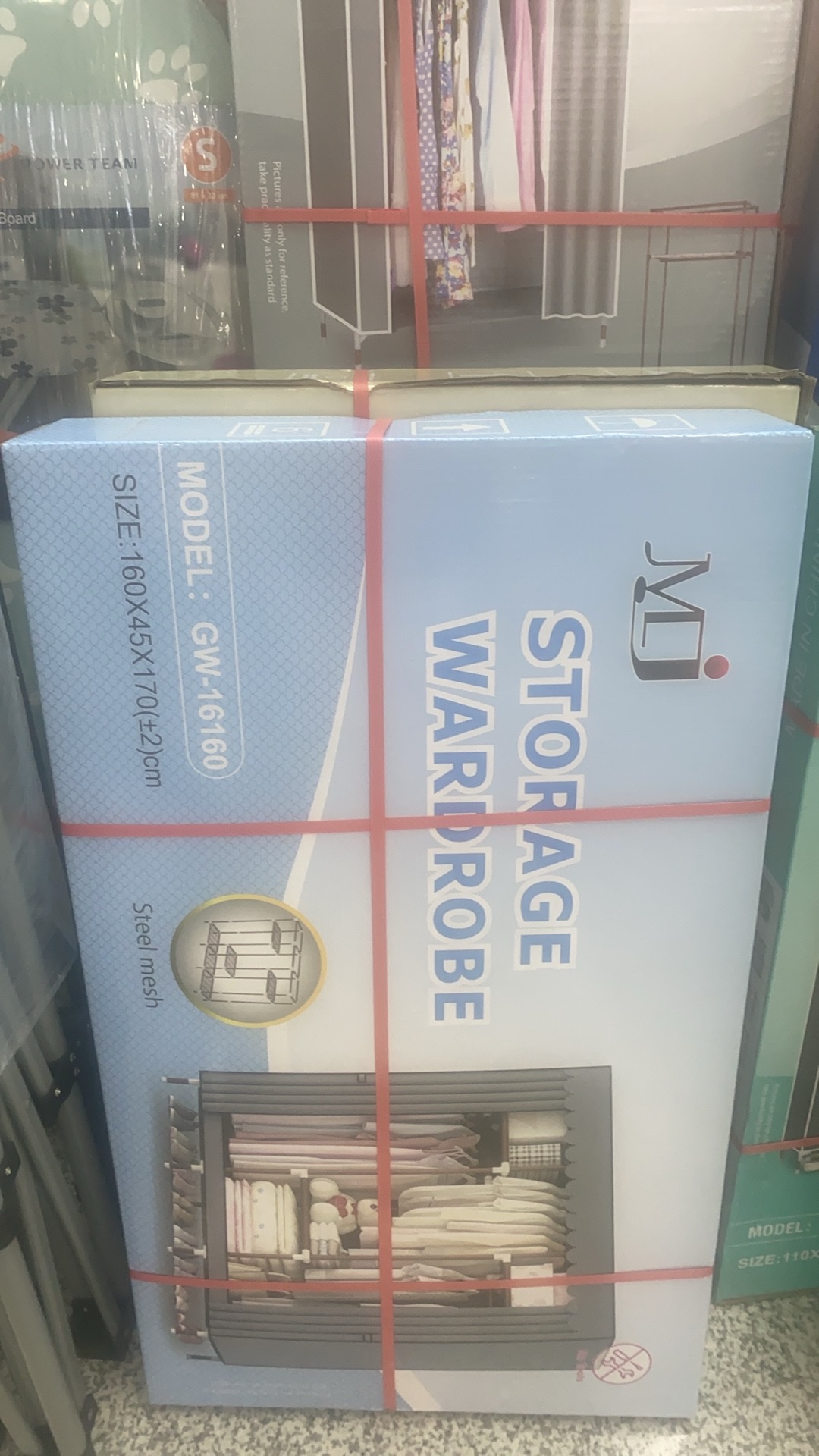 布艺衣柜大容量收纳整理衣橱防尘防潮简约北欧风详情图1