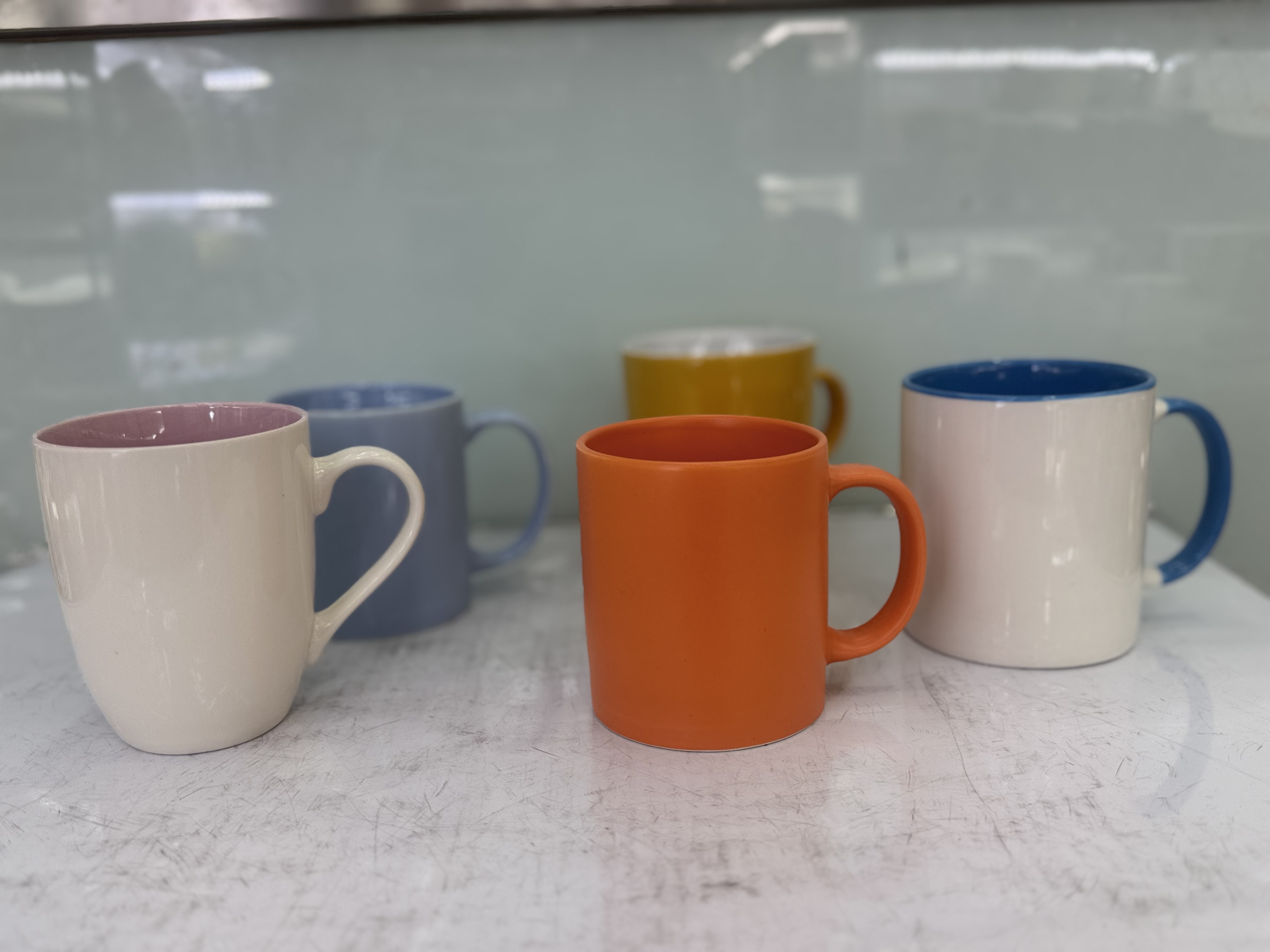 Regular mugs come in a variety of colors and styles. Customization based on provided drawings is available detail image 3