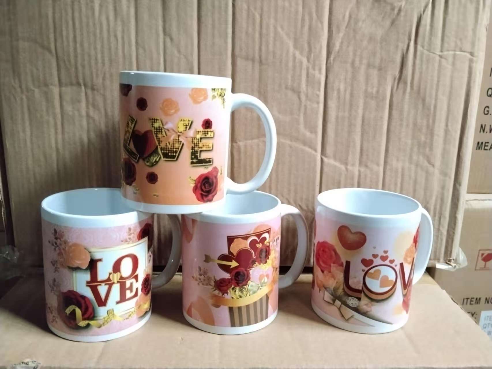 1124 mugs and coffee cups can be made in various themes. Welcome to customize with samples detail image 5