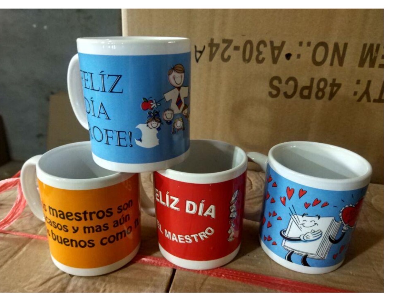 1124 mugs and coffee cups can be made in various themes. Welcome to customize with samples detail image 2