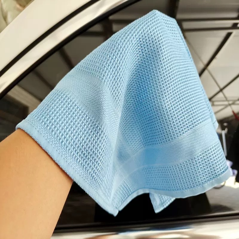 New discontinued Waffle towels, glass cleaning cloths, car glass wipes, kitchen and home cleaning towels detail image 9