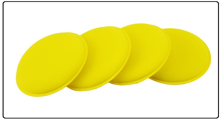 Waxing sponge for car cleaning, car washing, waxing, maintenance, polishing and care, small round edge-pressing sponge for automotive products, hot-selling sponge detail image 8