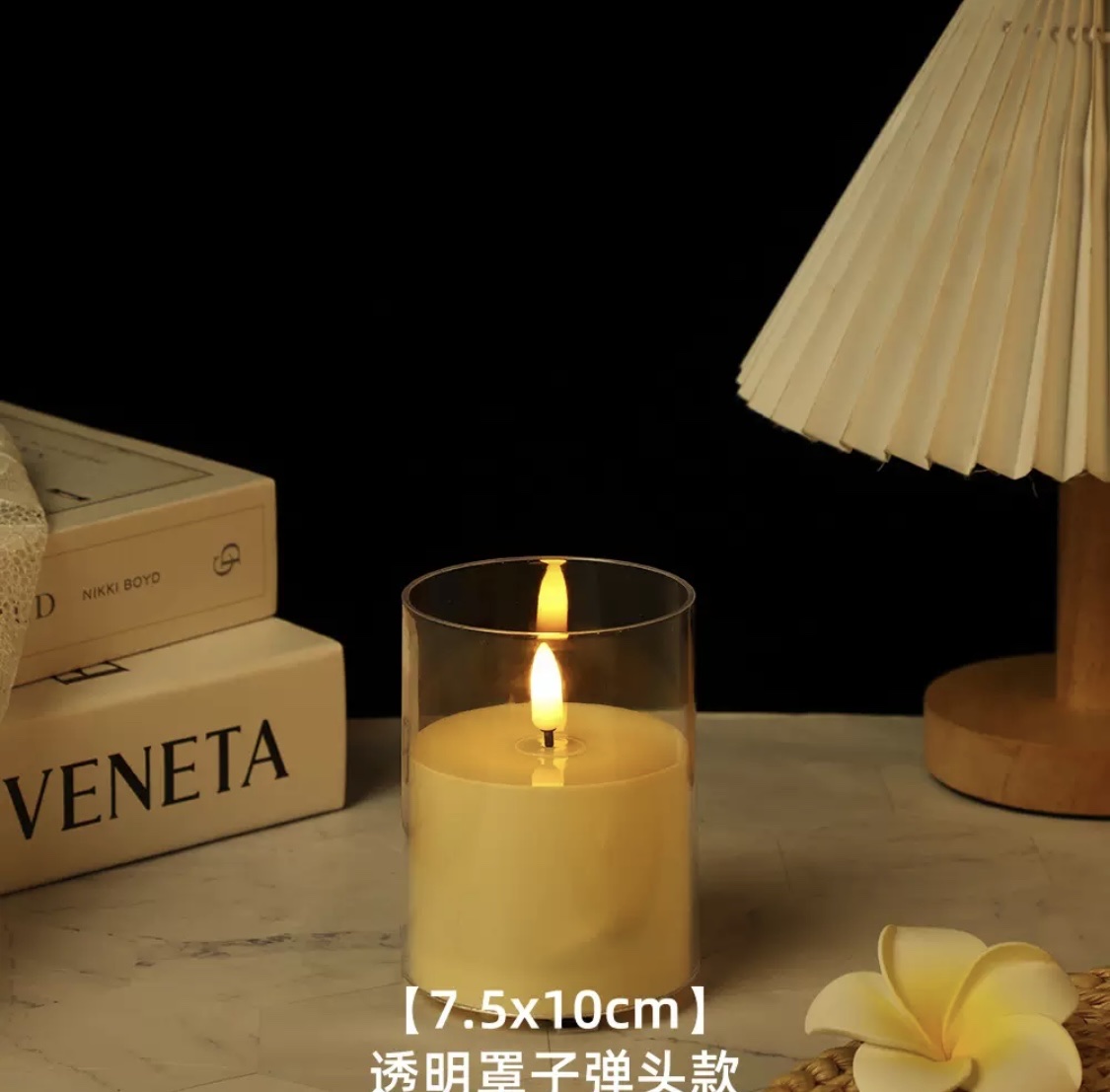 led electronic candle lights, simulation candle lights, wedding decoration, hotel Christmas decoration, flameless electronic candle lights detail image 6