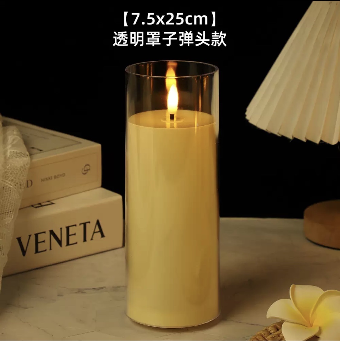 led electronic candle lights, simulation candle lights, wedding decoration, hotel Christmas decoration, flameless electronic candle lights detail image 12