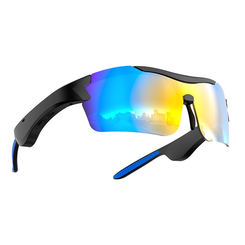 Le Xiangyu's new AI smart translation Bluetooth glasses, black technology, outdoor sports sun, can make calls and listen to music, ai translator Specification image