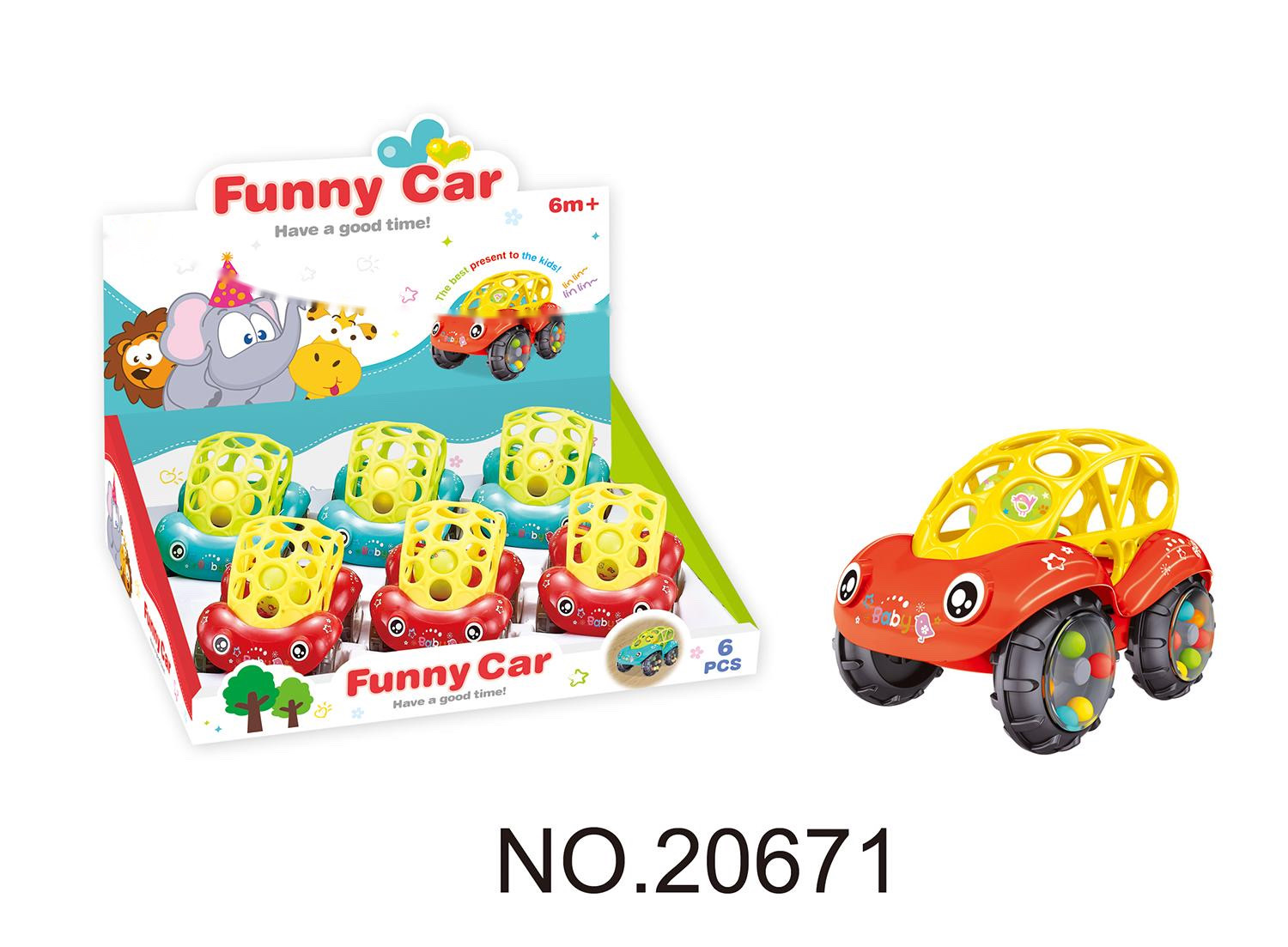 Soft Rubber Fun Car 软胶奇趣车20671