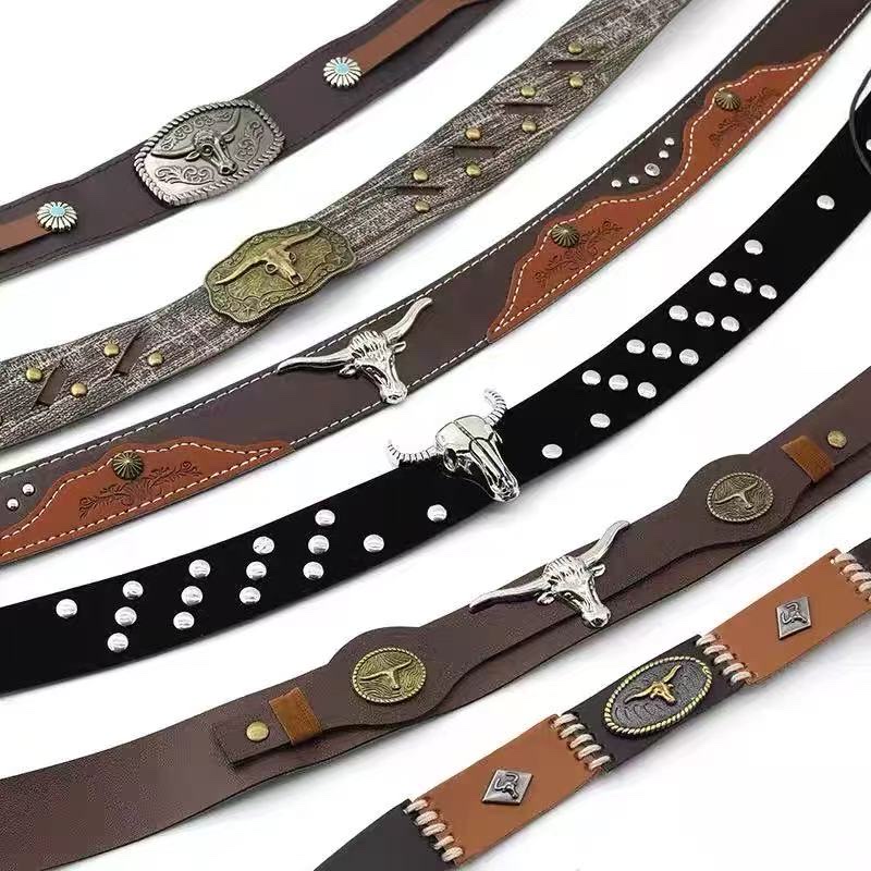 Cross-border straw hat decoration, European and American artistic retro top hat special cap strap, ethnic style hat strap detail image 2
