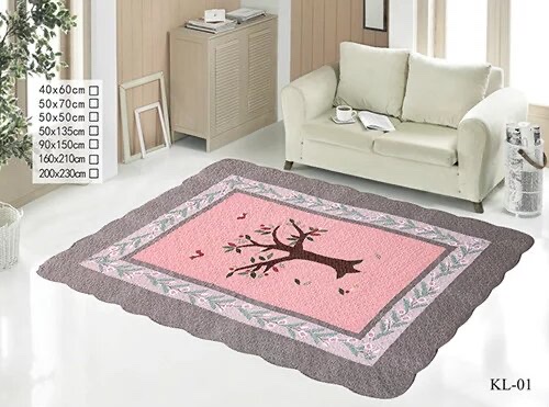 All-cotton patchwork embroidered mattress carpet 160*210 200*230 anti-slip, breathable, soft and safe detail image 2