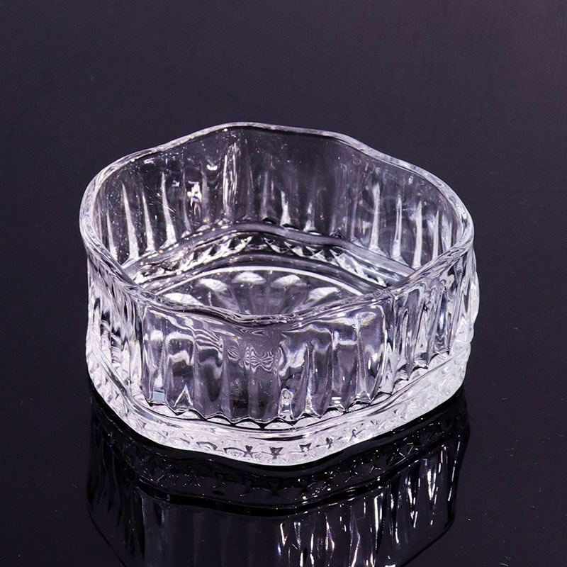 Irregular cloud glass fruit plate, light luxury and high-end pastry plate, pastries, tea snacks, dried fruit plate, dessert bowl detail image 7
