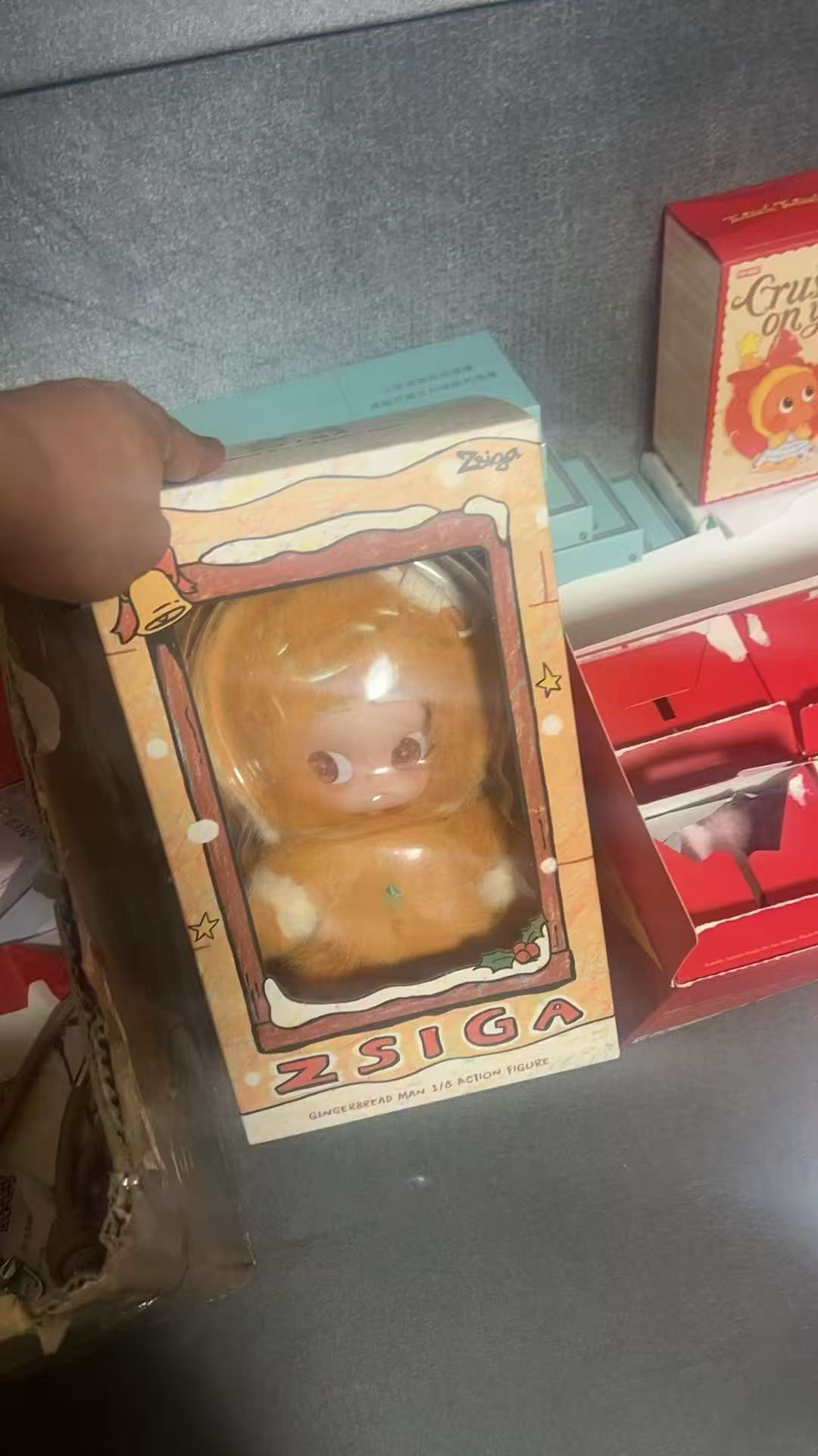 姜饼人bjd可动人偶 配件包装齐全盲盒潮玩手办