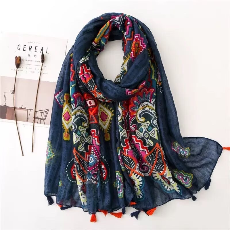 New hot new shawl Scarf Beach Towel 19 spread-dense Bali yarn New hot sale Beard 082# 85*180cm detail image 6