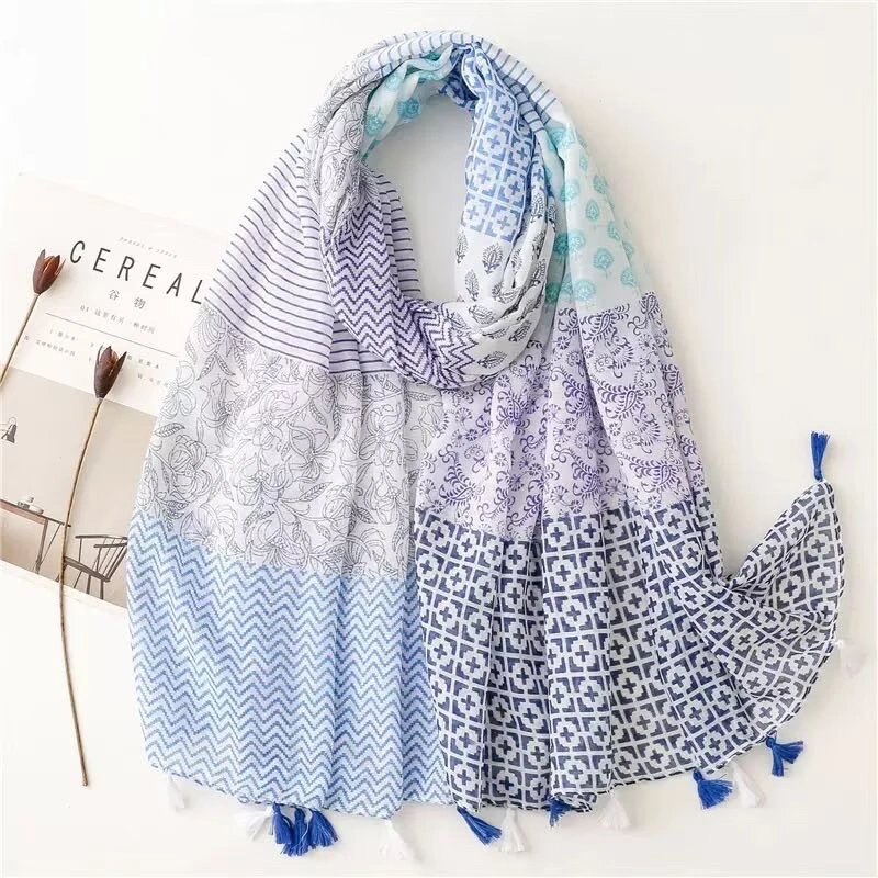 New hot new shawl Scarf Beach Towel 19 spread-dense Bali yarn New hot sale Beard 082# 85*180cm detail image 9