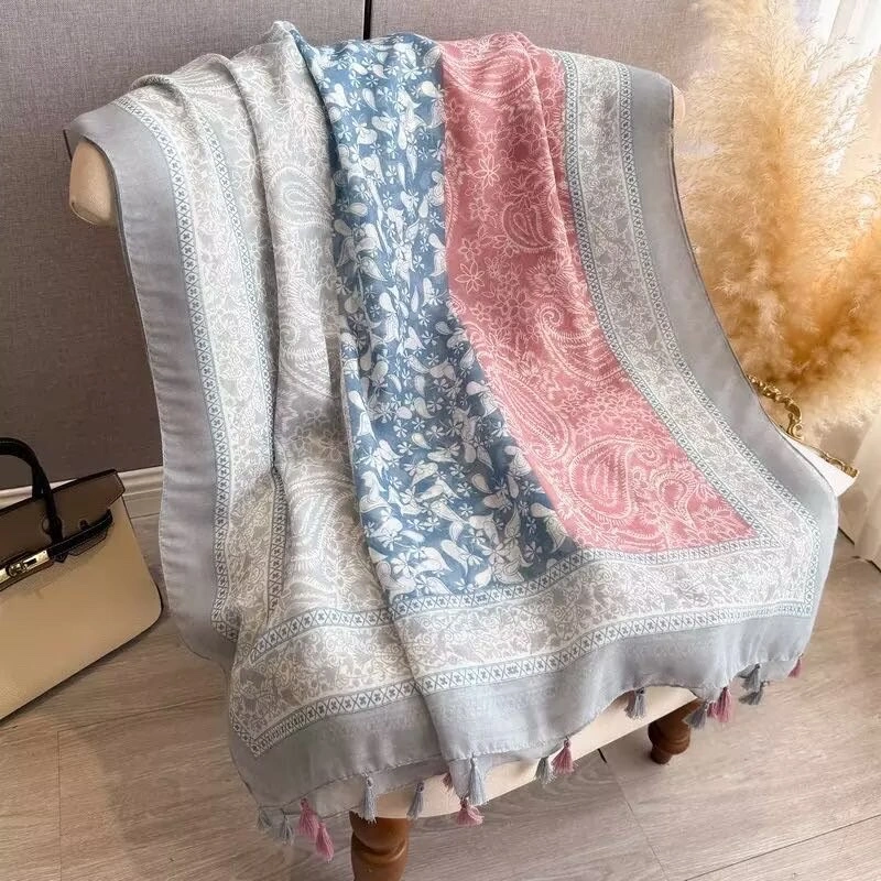 New hot new shawl Scarf Beach Towel 19 spread-dense Bali yarn New hot sale Beard 082# 85*180cm detail image 13