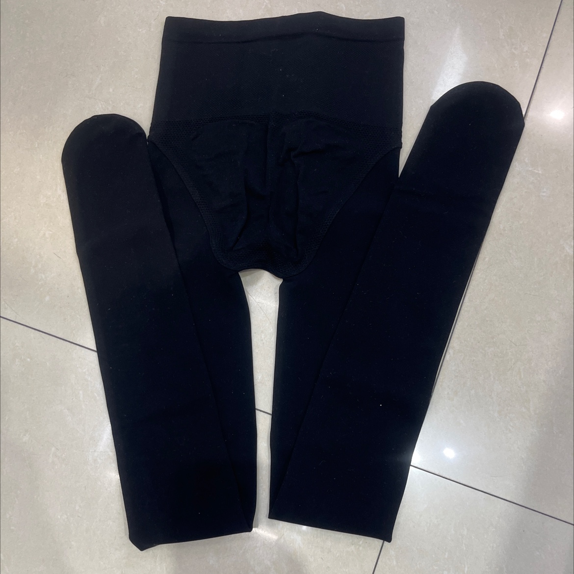锦纶竖条纹130克收腹提臀 details Picture