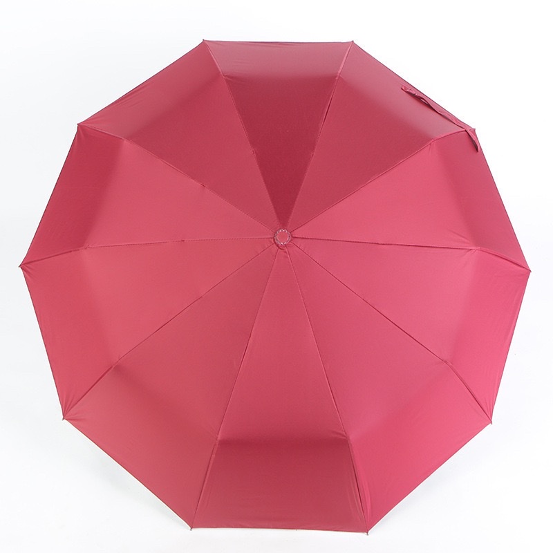 Fully automatic umbrella, sun protection, waterproof, three-fold umbrella, multi-functional 3rd generation Xiaomi black vinyl advertising business folding umbrella details Picture