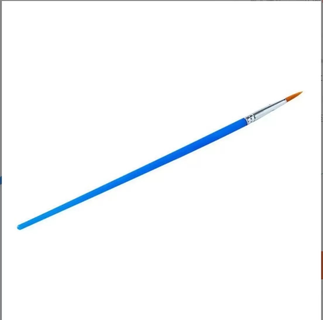 Nylon bristle brushes, plastic rods, digital oil paintings, acrylic outlining pens, children's flat-head brushes, gypsum ceramic paint pens details Picture