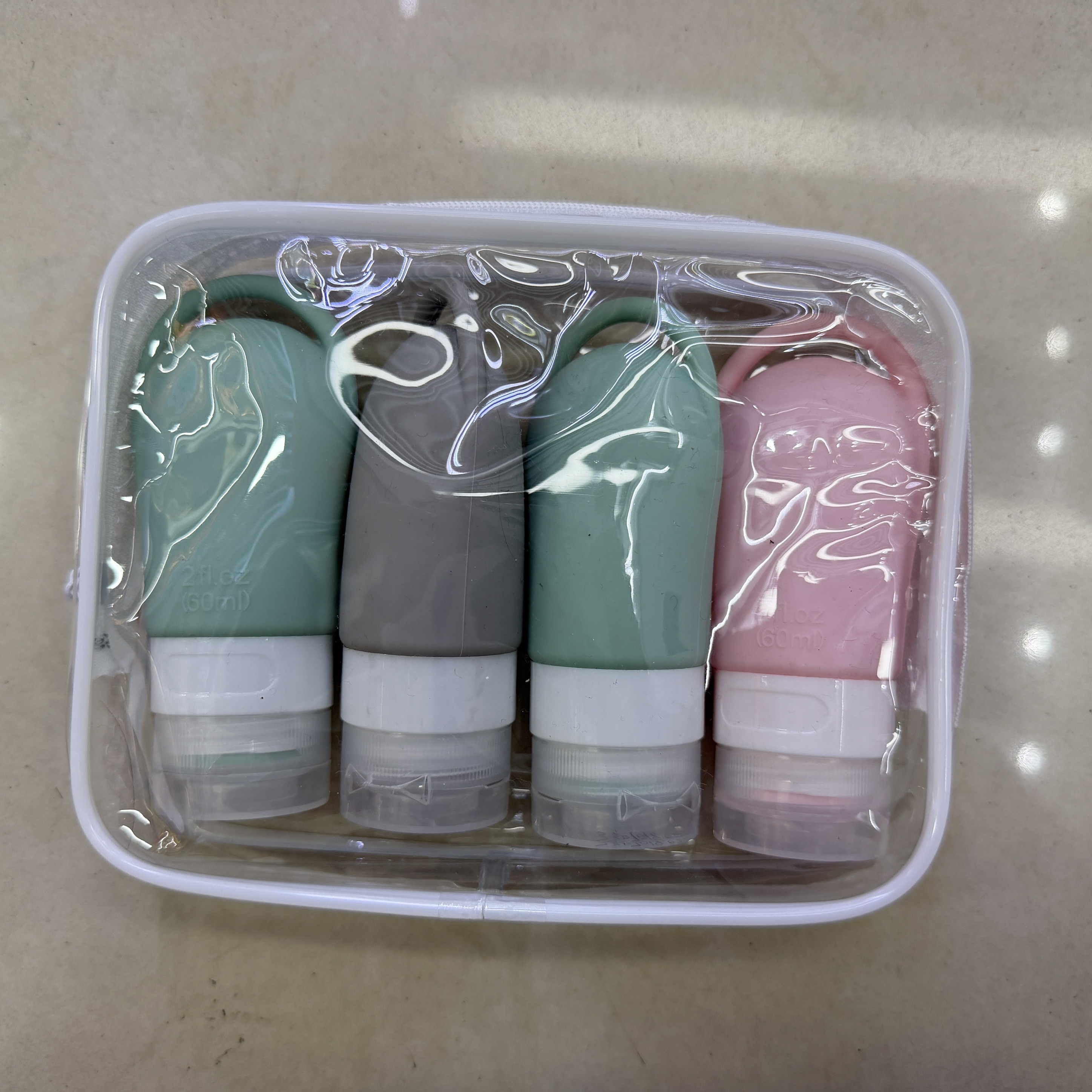 Cosmetics are packaged in bottles made of silicone and come in a variety of styles details Picture