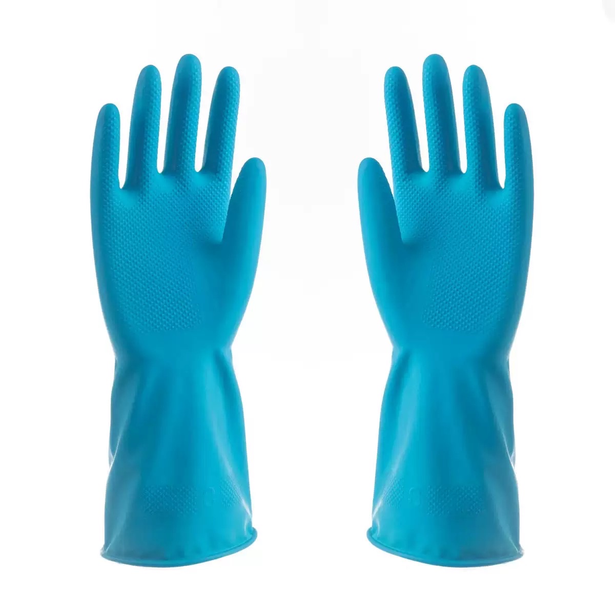 家用乳胶清洁防护手套防滑耐磨厨房用具耐用143913964详情图2