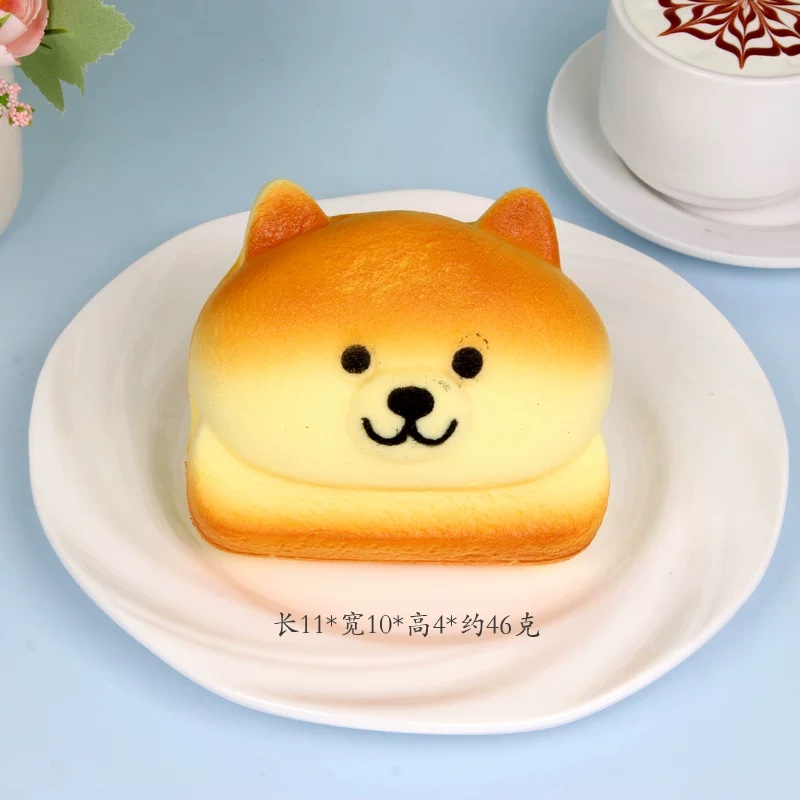 Cartoon pattern; Simulated bread Creative ornaments