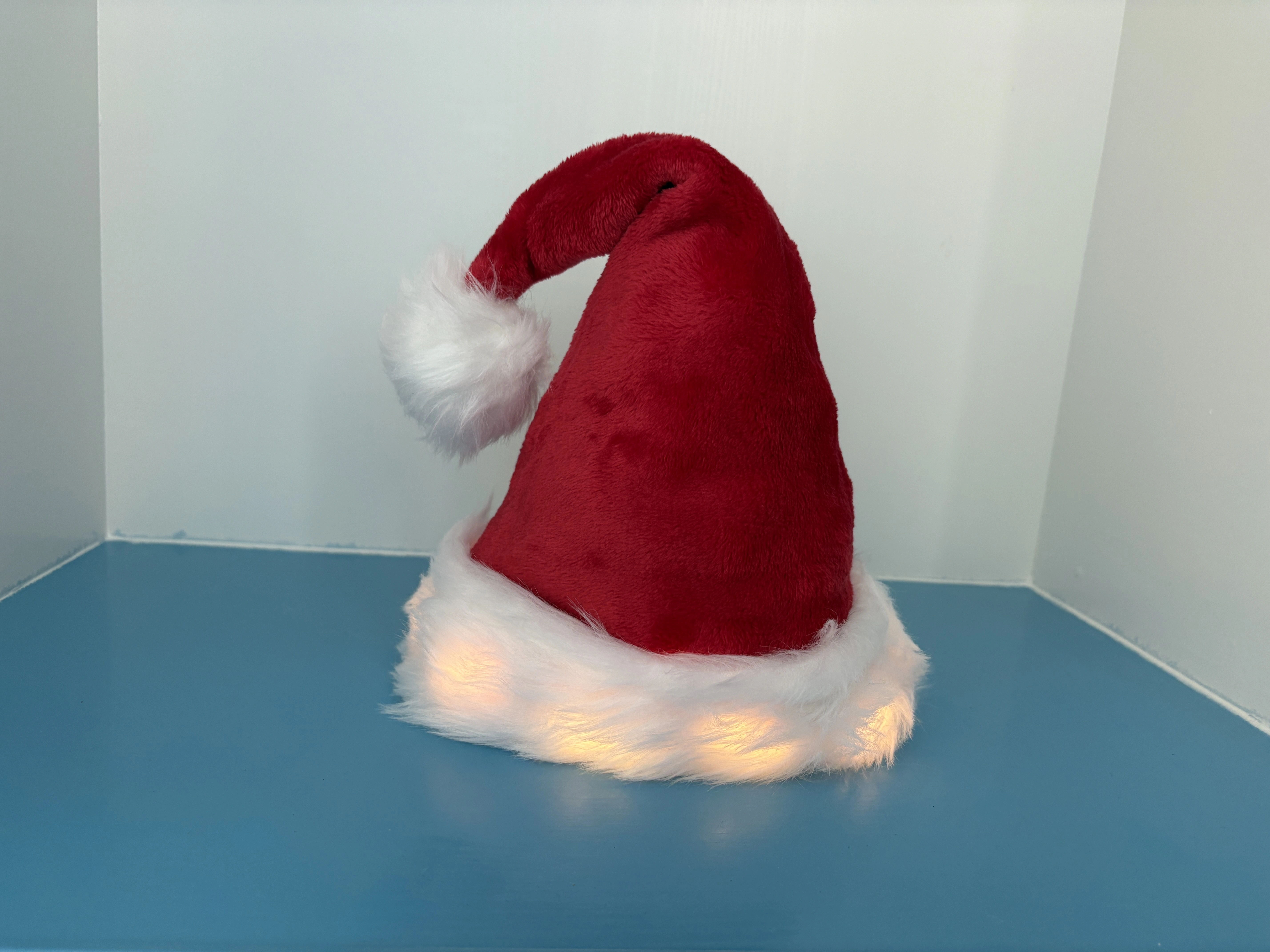 25 cents Shanghai-style adult and children's hats with edge lights, warm lights, Christmas decoration items, Christmas gifts detail image 2