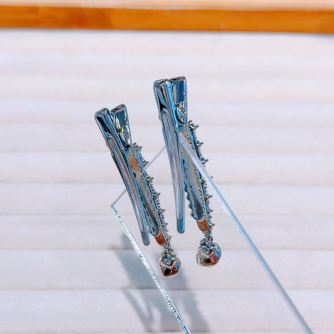 Beaded ➕ Czech diamond gold-plated jewelry clip jewelry detail image 6