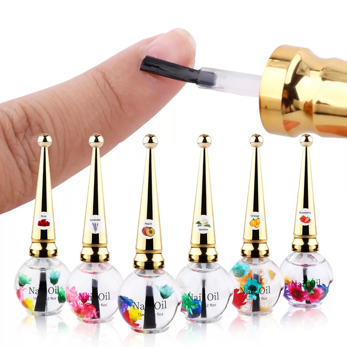 New nail care finger rim nourishing Oil and finger rim nourishing liquid Repair and moisturize nail polish in multiple scented bottles details Picture