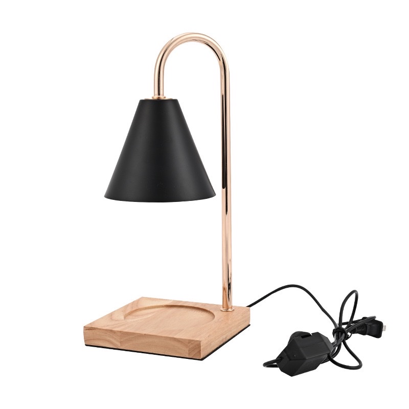 Cross-border exclusive melting candle lamp, flameless aroma diffuser lamp, wooden bedroom eye-protecting table lamp, light luxury melting wax lamp, high-end table lamp, custom-made table lamp, no aroma wax detail image 4