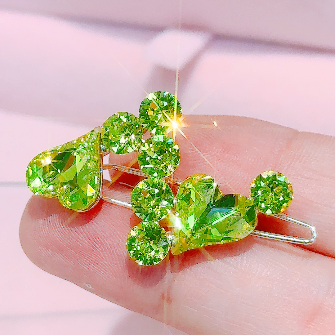 Austrian Swarovski crystal gold-plated jewelry and ornaments detail image 2