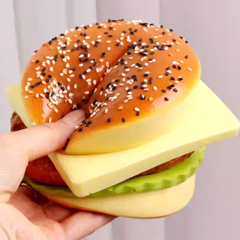 Simulated hamburger Creative ornaments; Home decoration