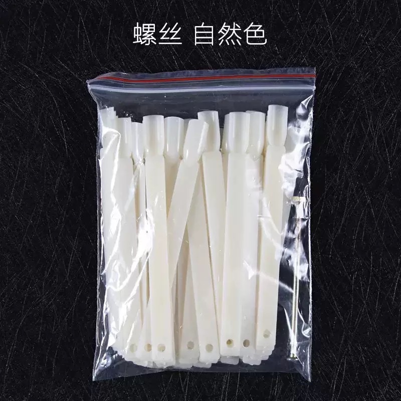 Nail art fan-shaped nail polish color board practice, nail plate fan-shaped color card 50-color multi-color tool color card practice Application Scenario