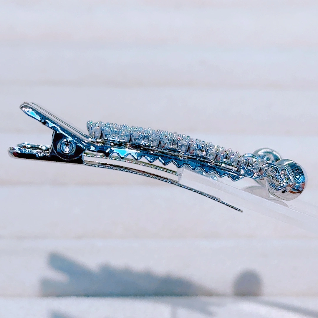 Beaded ➕ Czech diamond gold-plated jewelry clip jewelry detail image 3