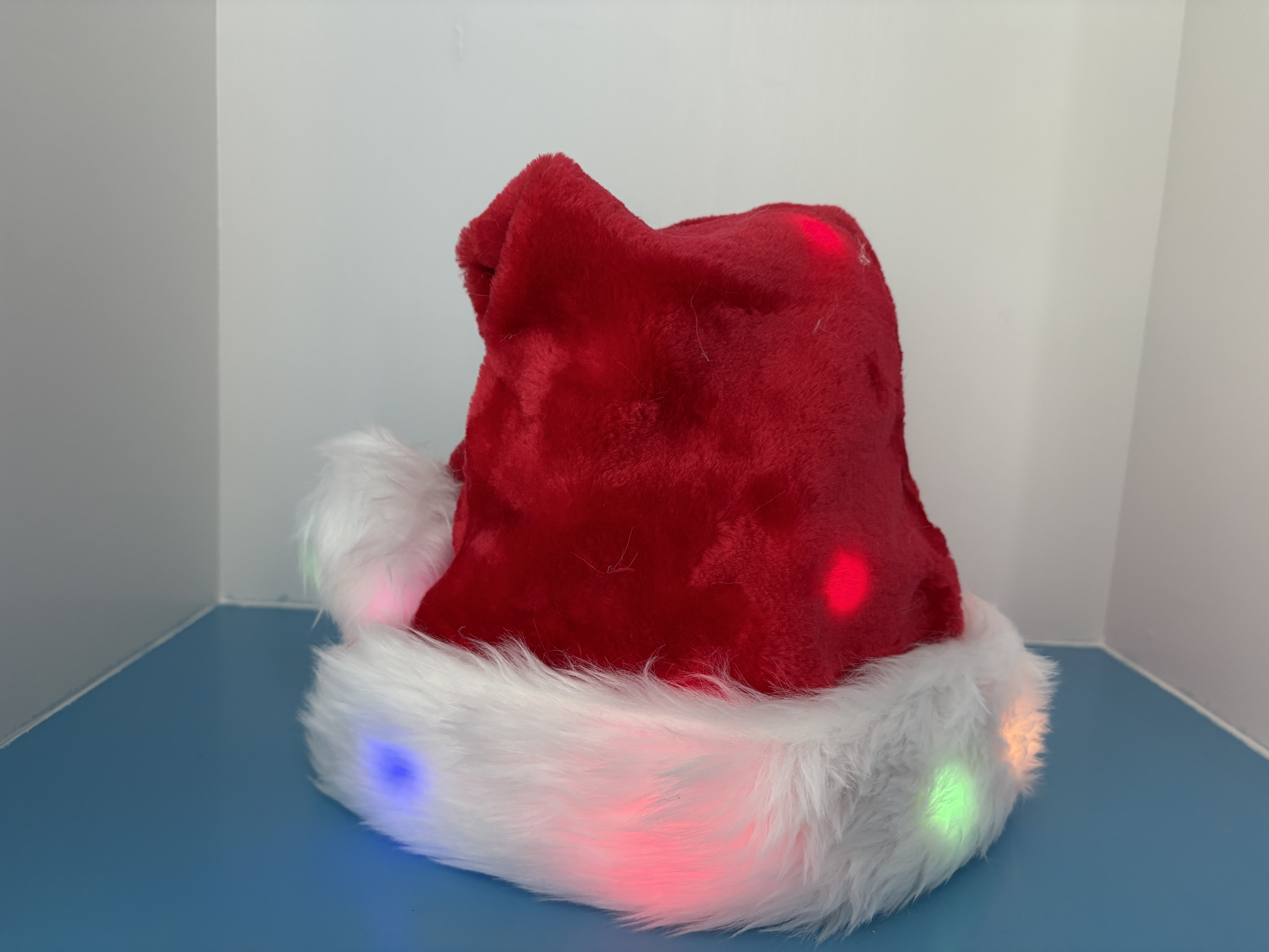 25 cents Shanghai-style adult double-layer full cap with light, colorful lights, Christmas decoration items, Christmas gifts details Picture