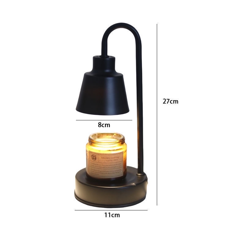 Metal scented wax lamp, retro and romantic table lamp, atmosphere sunset lamp Item Picture