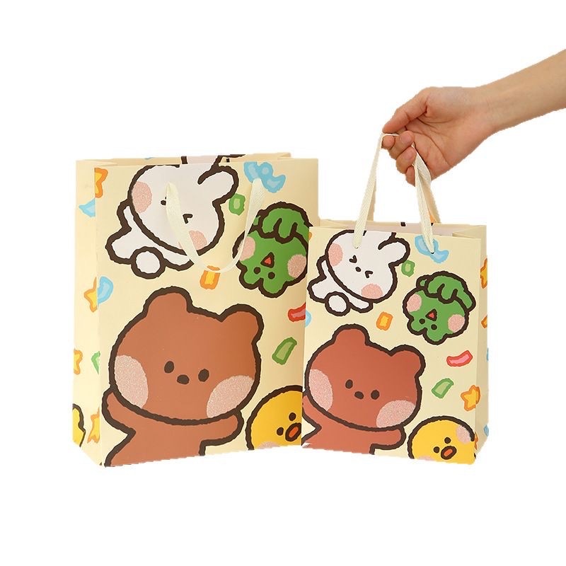 It's a cartoon white card bag, a fashionable and trendy style Item Picture