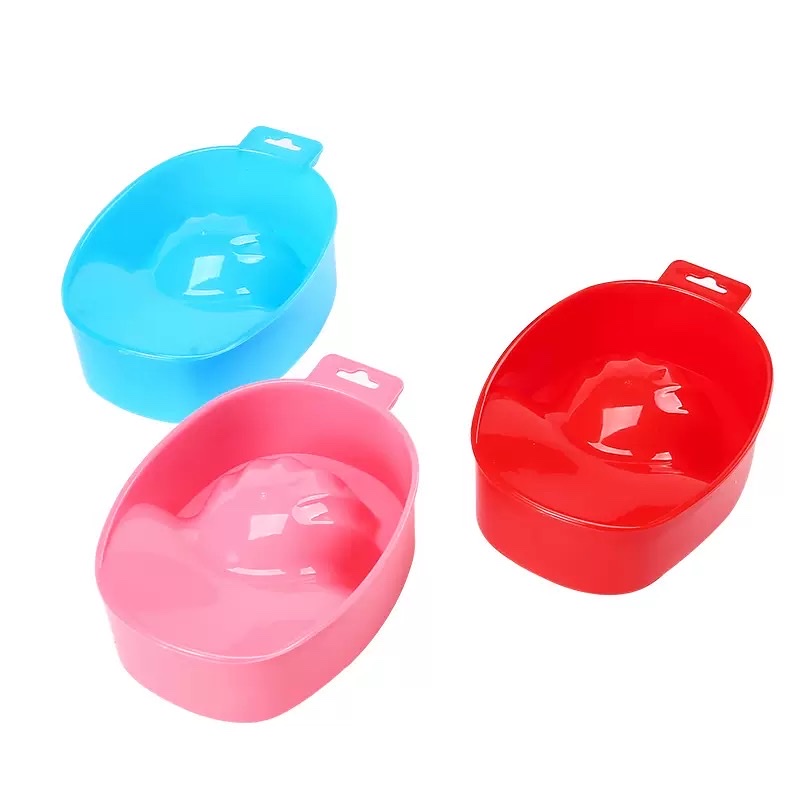Nail art tools, nail art color soaking bowl, nail bowl, shell-shaped softening dead skin and keratin hand soaking and care basin Specification image