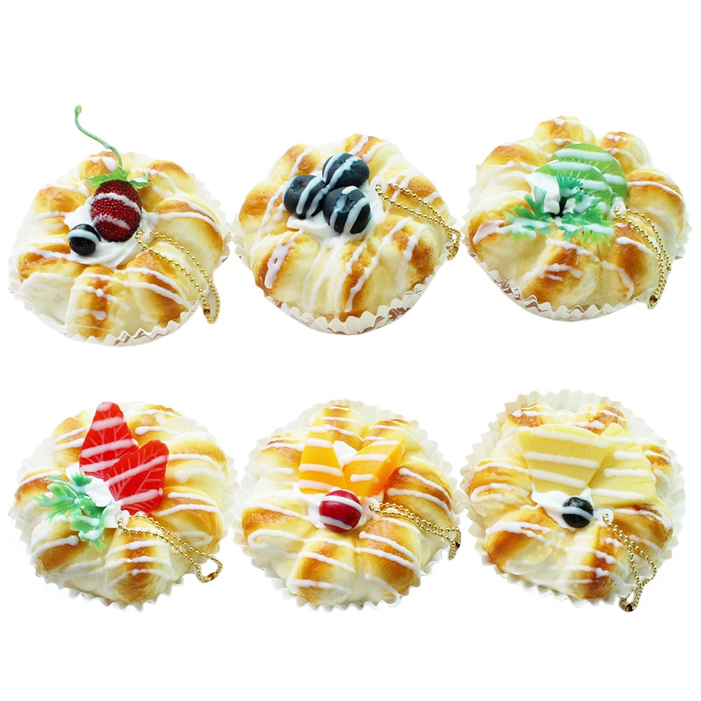 Simulated food Fruit salad cupcake Creative ornaments