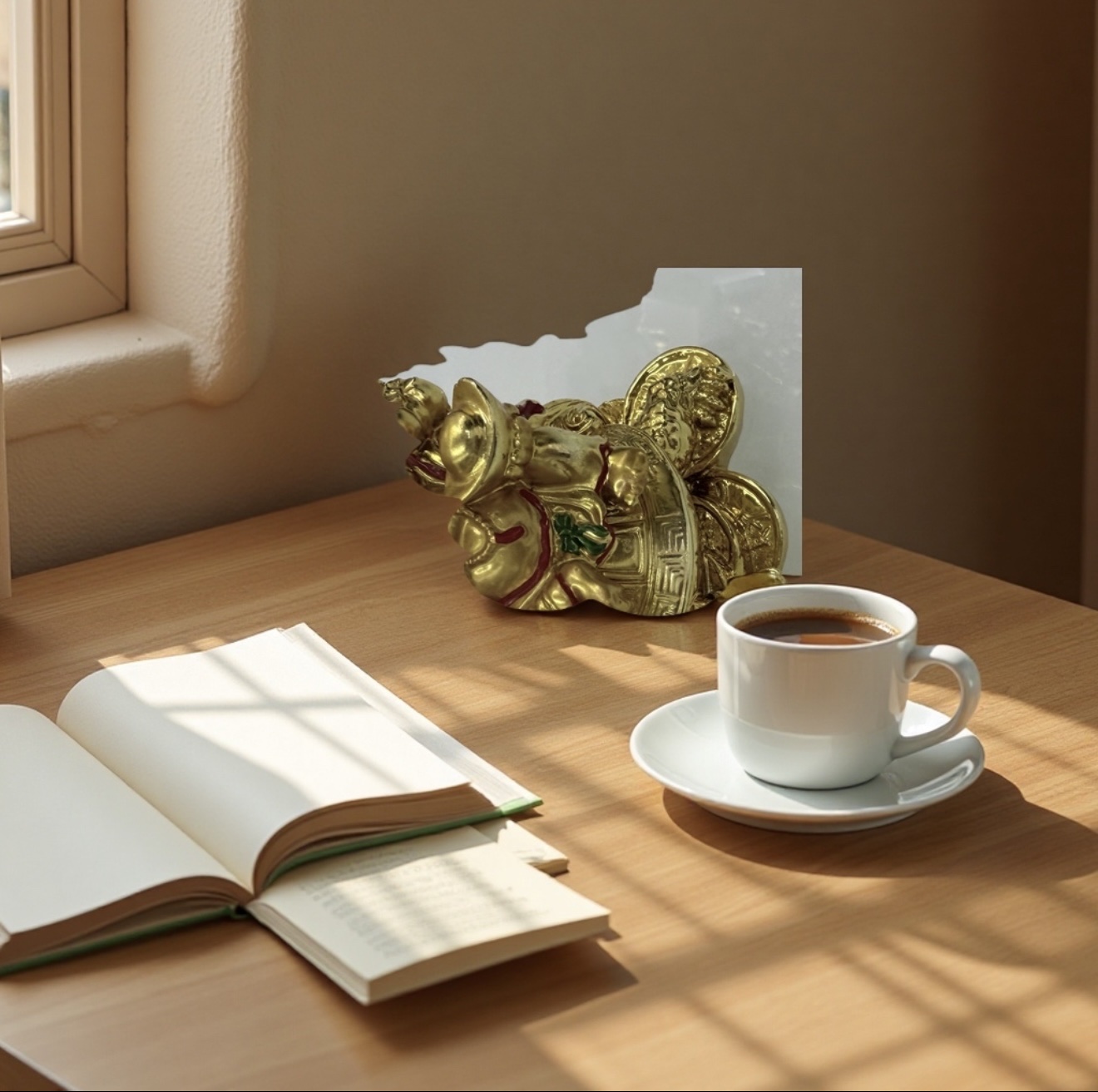 Small Maitreya Buddha ingot resin handicrafts and decorative items for home decoration