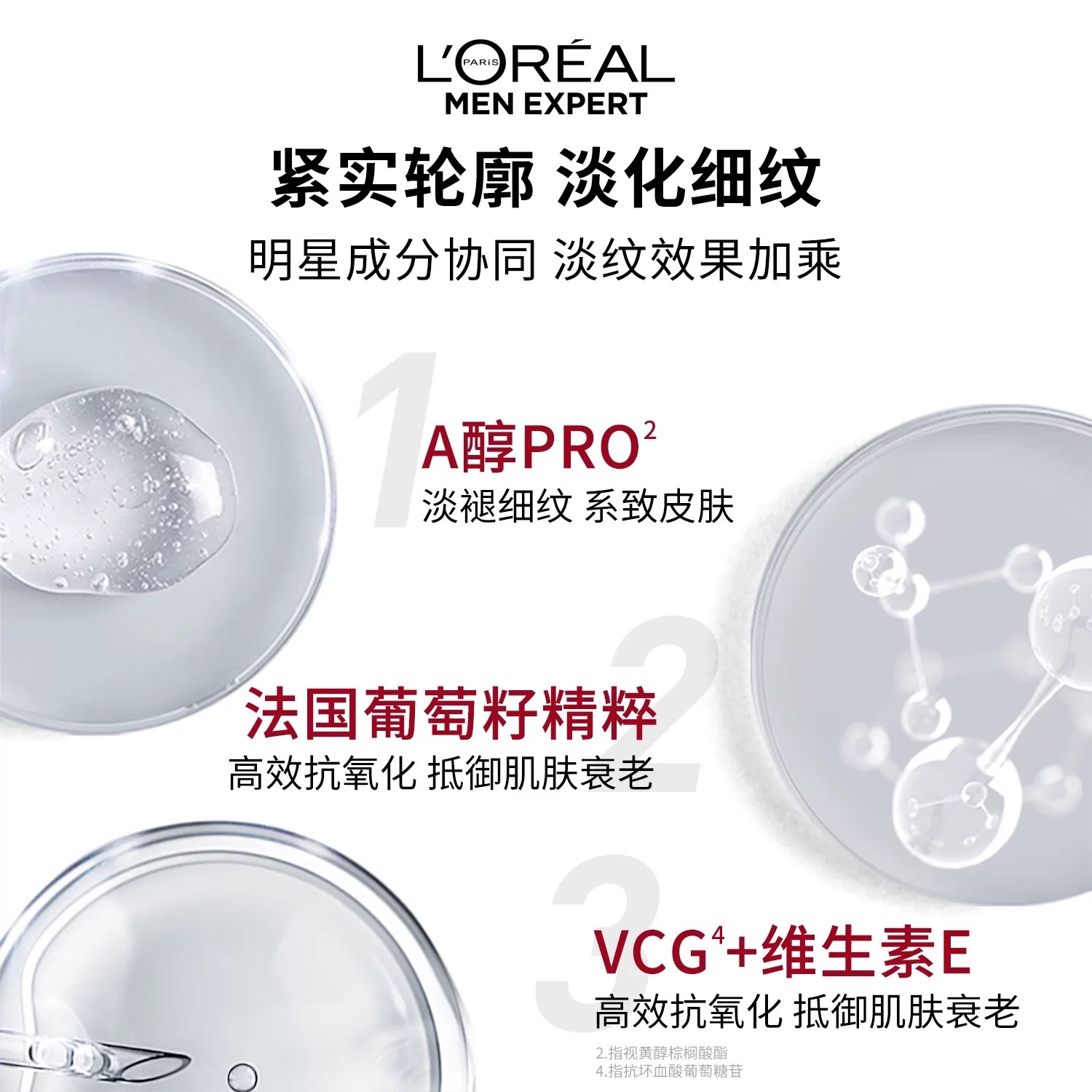 欧莱雅男士锐能抗皱紧致多效霜50ml Application Scenario