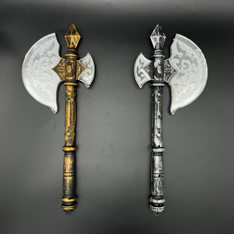 260 Dragon Axe Halloween Funny Toys, Pirate series and party series products, treasure knives, swords, golden hoop rods, shields and street toys, etc detail image 4