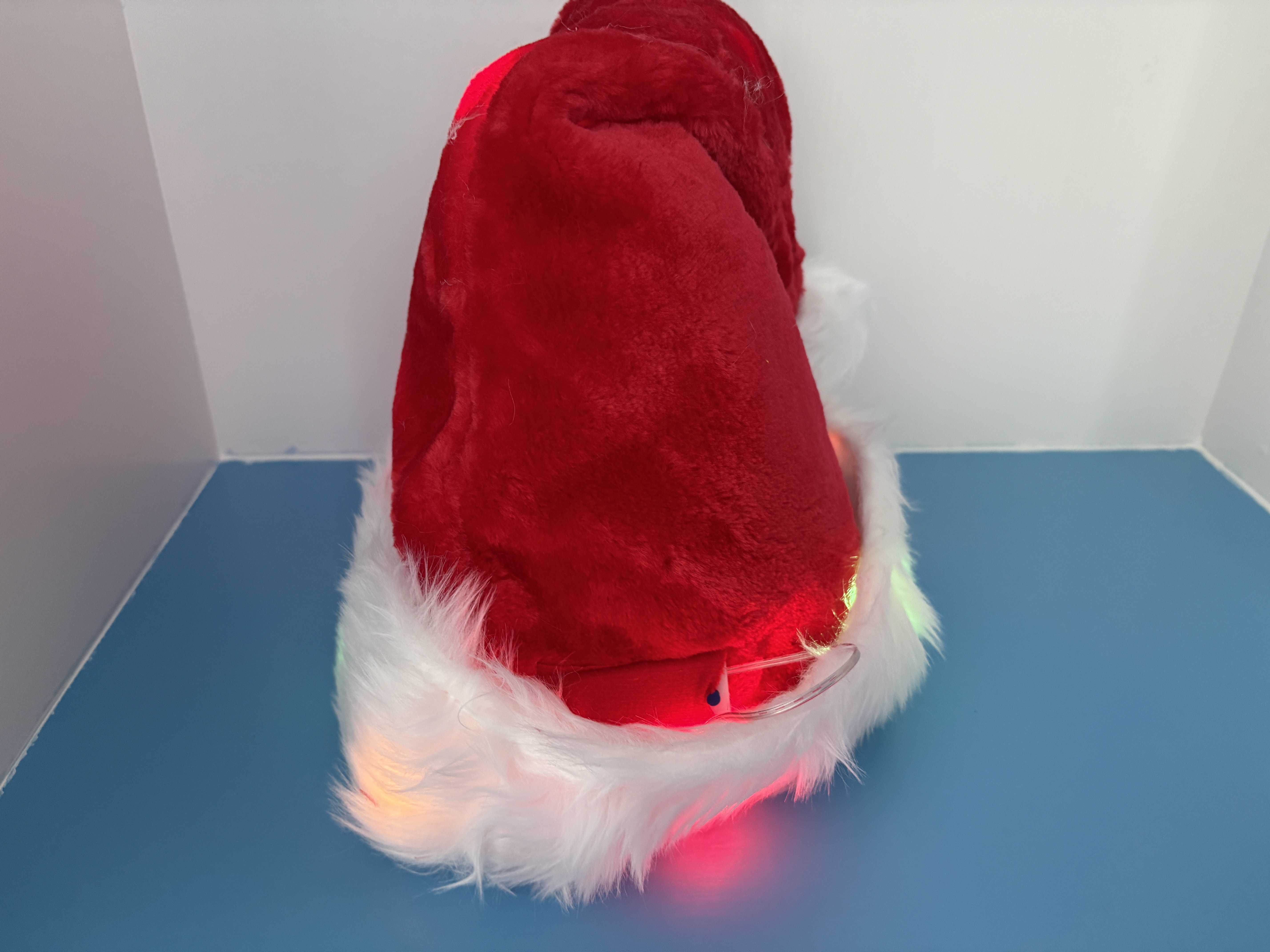 25 cents Shanghai-style adult double-layer full cap with light, colorful lights, Christmas decoration items, Christmas gifts Specification image