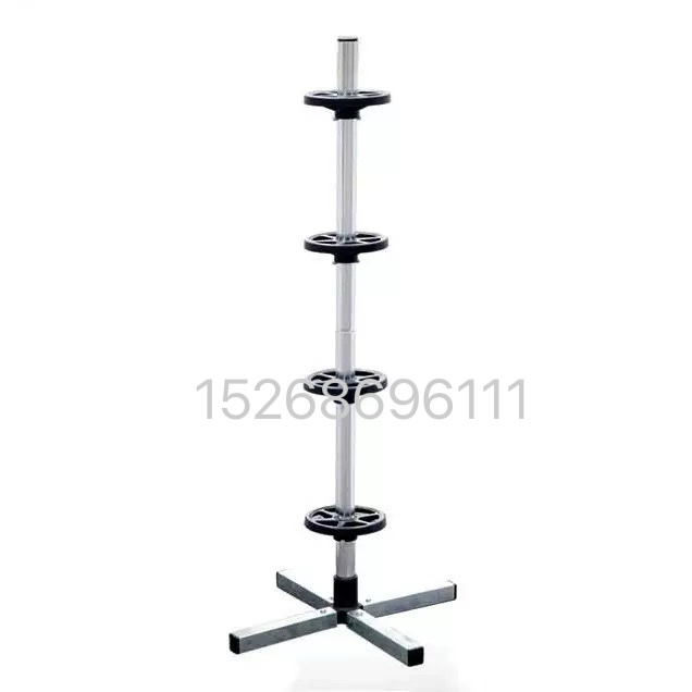 tire rack, tire storage, tire bracket, four tire safety brackets, wheeled tire placement rack Specification image
