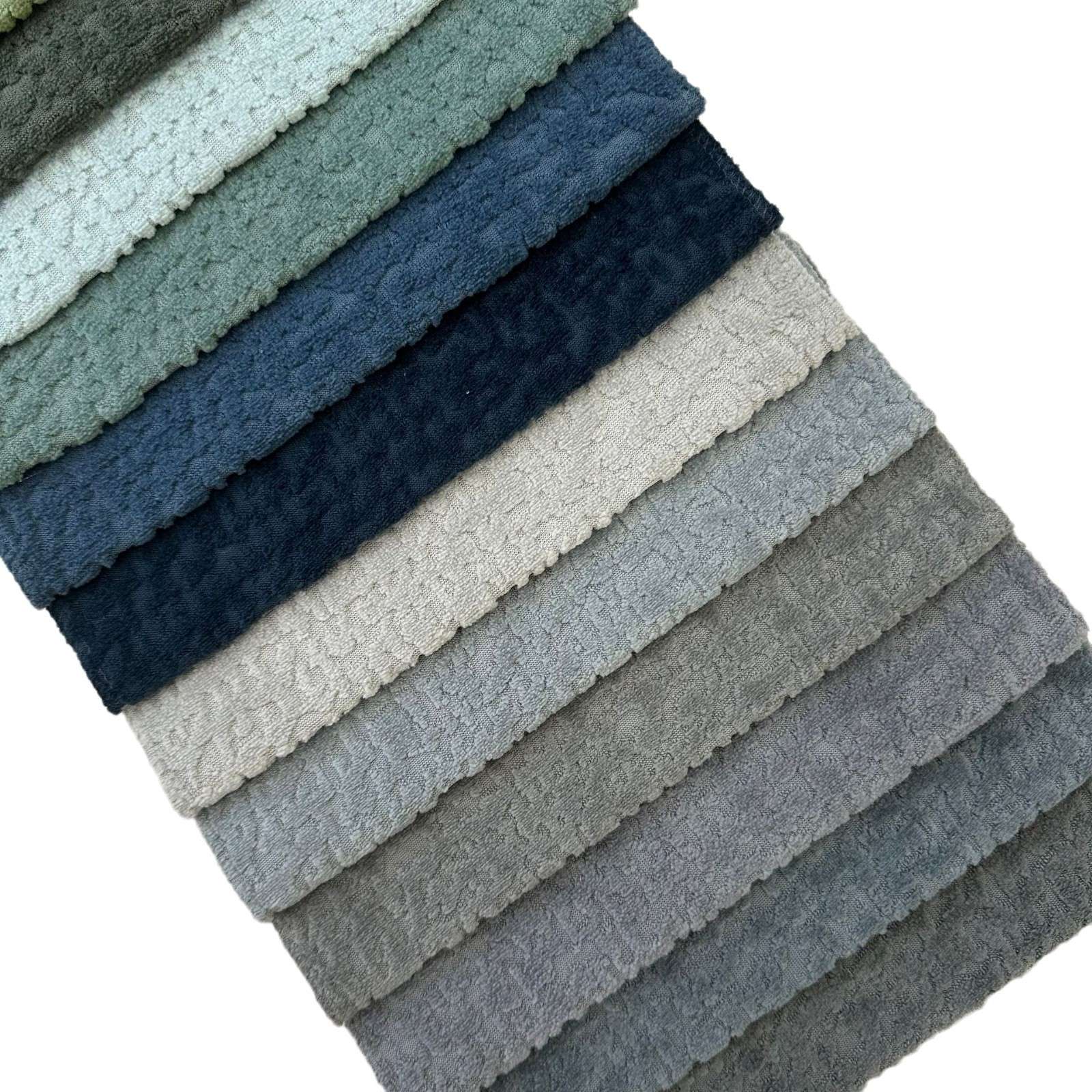 Chenier embroidery fabric, custom-made beaded embroidery fabric, high-density, soft, breathable and customizable Specification image