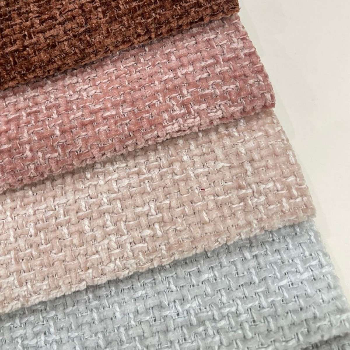 Textile leather knitted fabric in multiple colors, soft and comfortable, suitable for clothing, shoes, bags and home use details Picture