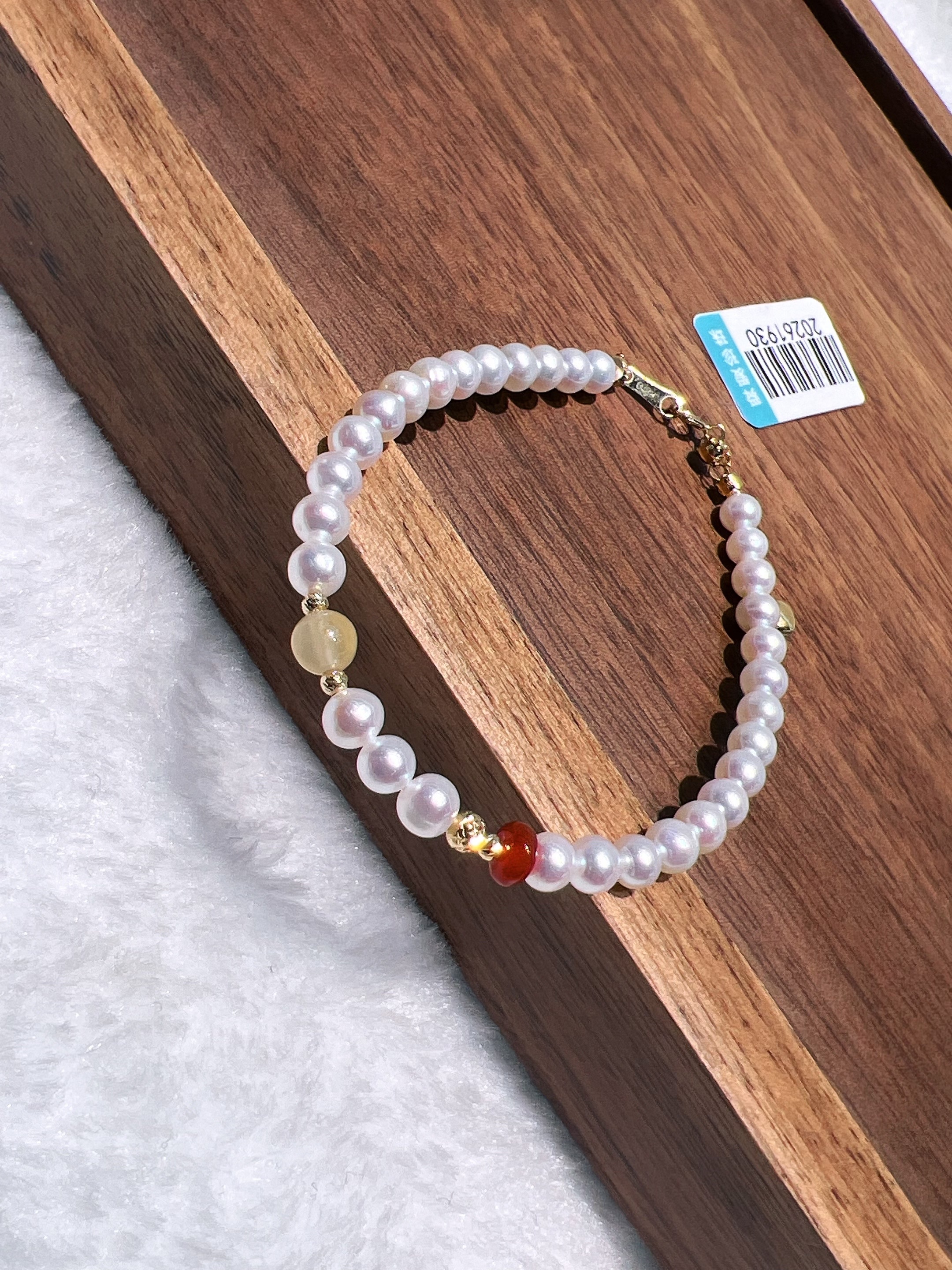 18k金天然珍珠珍珠天然产品图