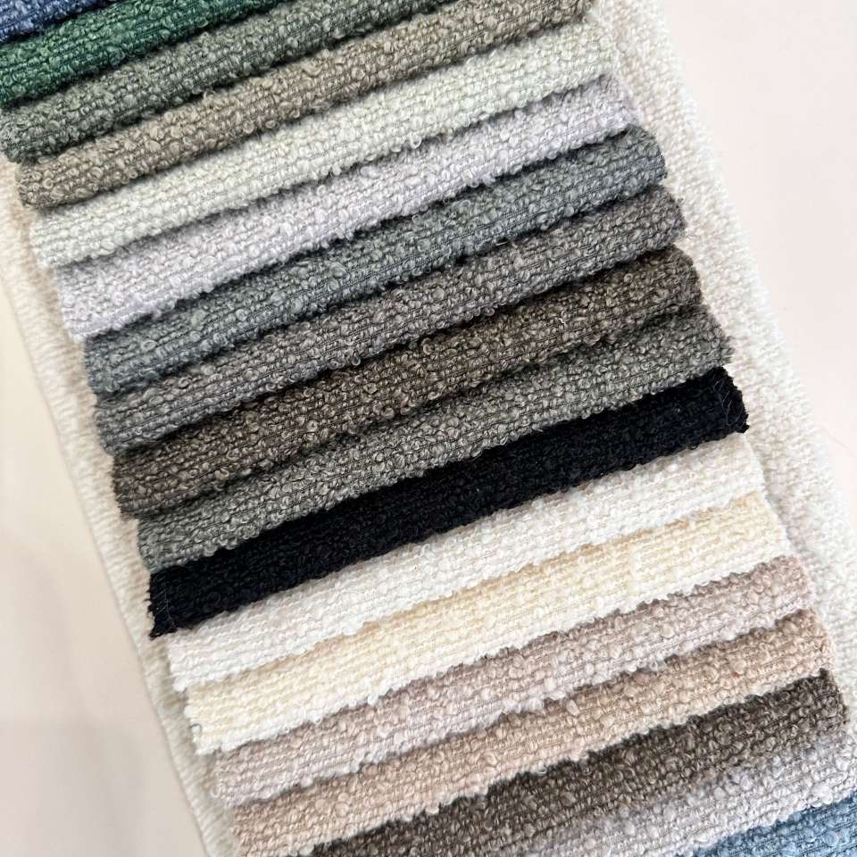 Textile, leather, knitted fabric, multi-color blended soft and comfortable clothing and home fabric
