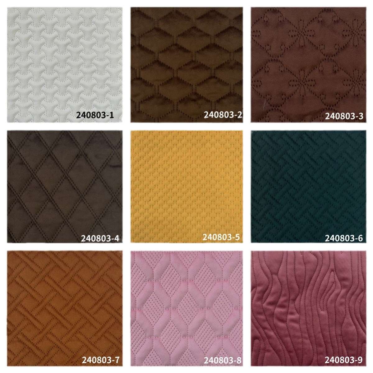 The multi-color blend of textile leather and knitted fabric is soft and comfortable Specification image