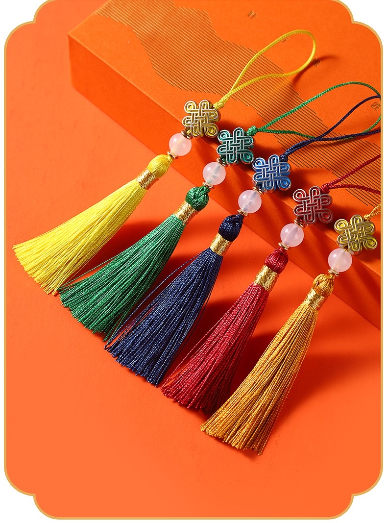 Small pendant tassel tassel fringe lace tassel decorative accessories detail image 12