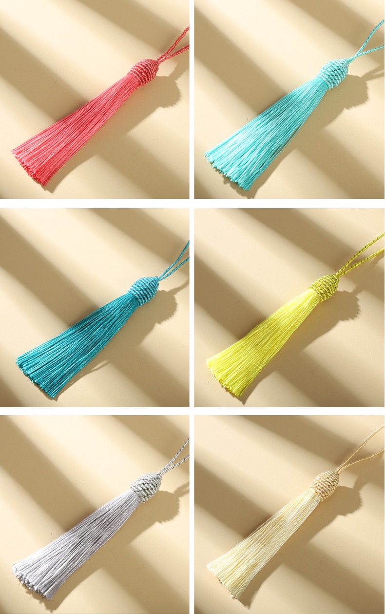 Threaded small tassel tassel tassel lace tassel decorative accessories detail image 6