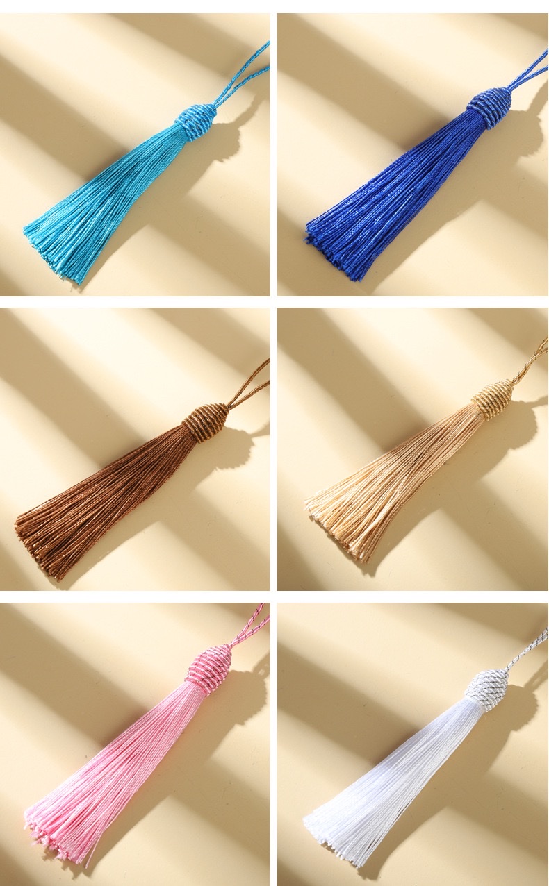 Threaded small tassel tassel tassel lace tassel decorative accessories detail image 8
