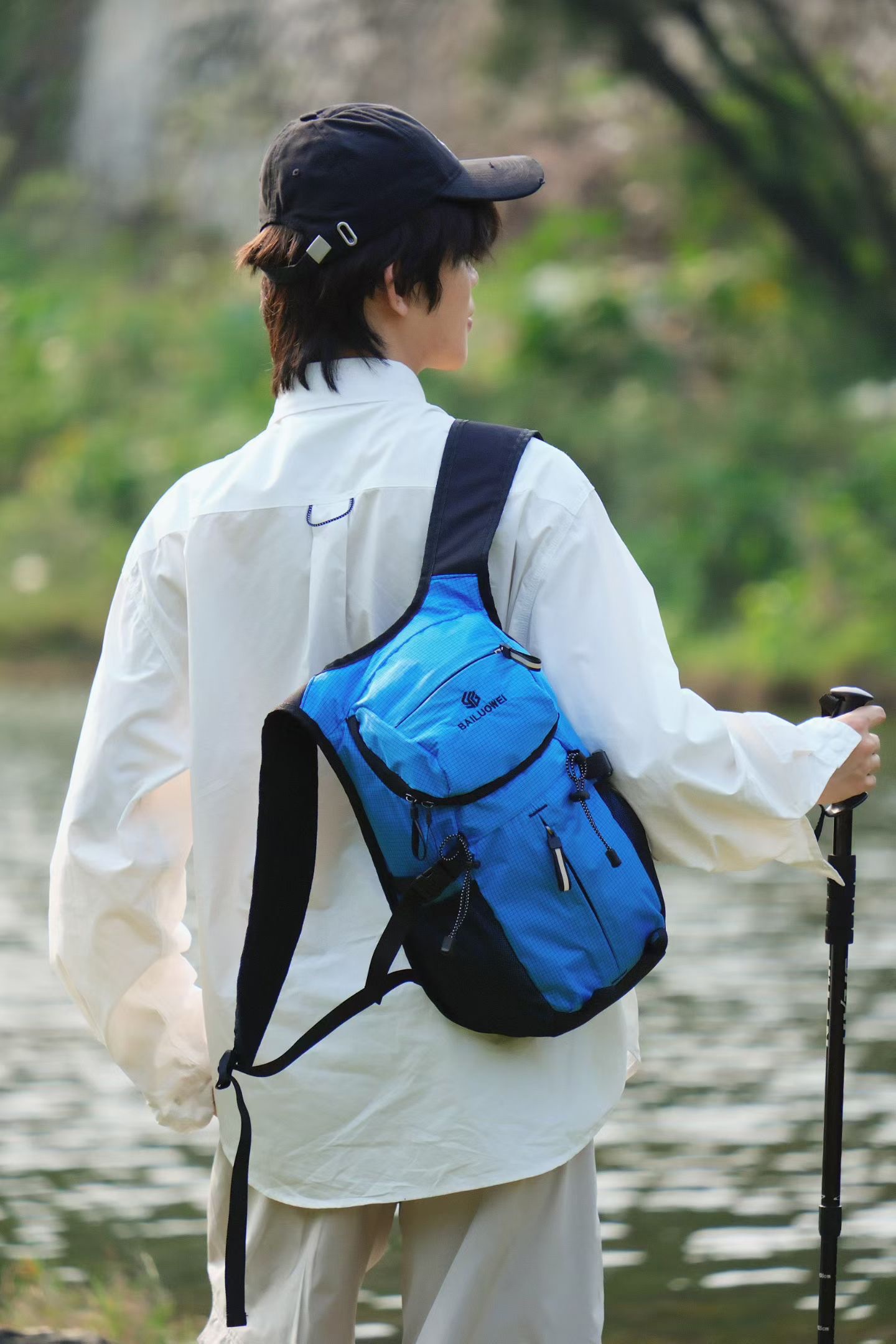 2025 New outdoor double-shoulder large-capacity comfortable backpack detail image 5